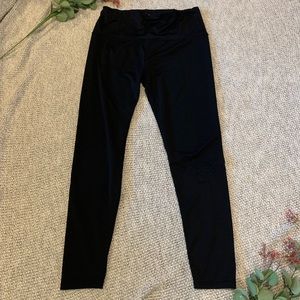 Free People Good Karma Black Leggings Yoga Pants